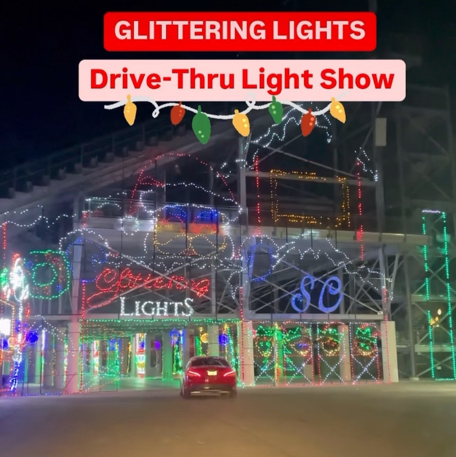 🚗 ✨GLITTERING LIGHTS DRIVE-THRU LIGHT SHOW ✨🚗 

📍 Las Vegas Motor Speedway 
November 8 - January 5
Starts at 5pm nightly 

 ✨TICKETS 
The best price for tickets is on Groupon! For $34 you get entry into the drive-thru light show as well as 4 hot chocolates (normally $53!). 

Groupon also offers a special price of $22 for the Glittering Lights Santa Tram (normally $30).

 ✨WHAT TO EXPECT 
The Glittering Lights drive-thru light show at the Motor Speedway is 2.5 miles of beautiful Christmas lights! Each section has a different theme. Some of the themes included trucks, sharks, carnival, dinosaurs, Grinch, and Santa. After each section my kids were excited to see what was coming up next! It took us 20 minutes to drive through all the lights, but that was on a non-busy day. On a busy day online it says it will take 40 minutes to drive thru. 

@groupon #groupon #ad

https://liketk.it/4XtBA @shop.ltk #liketkit