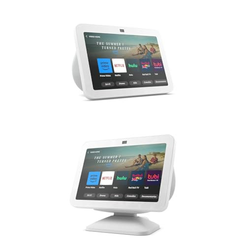 All-new Echo Show 8 (3rd Gen, 2023 release) with Adjustable Stand with USB-C Charging Port | Glac... | Amazon (US)