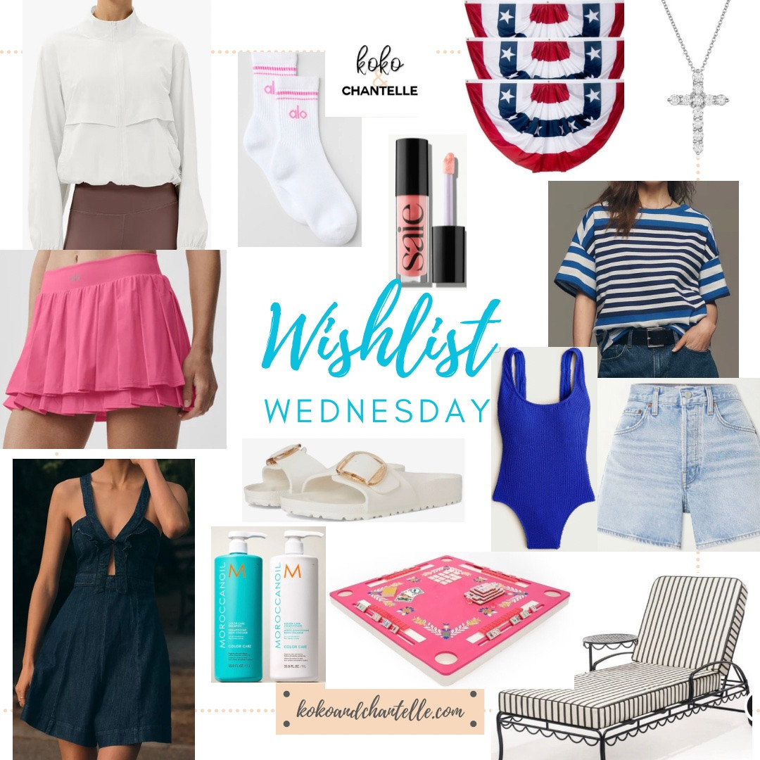 your summer wishlist is getting a little out of hand… and honestly? We’re okay with it 💙✨

From the patriotic porch decor to the pink skort, striped tee, poolside dress, beauty finds, and THAT blue swimsuit… this week’s WLW lineup is giving effortless summer energy ☀️🇺🇸🛍️

Which item are you adding to cart first?! 👀👇

Comment WLW and we’ll send you all the links 💌

✨ Don’t forget to:
♡ Like this post
♡ Follow for more styling + shopping finds
♡ Share with your shopping bestie

#WishlistWednesday #SummerStyle #LTKStyle #FashionFinds #CoastalStyle #PatrioticDecor #MomStyle #VacationStyle #AmazonFinds #TargetStyle #NordstromFinds #SummerOutfits #BlueAndWhiteStyle #PoolsideStyle #StyleInspo #KokoAndChantelle #AffordableStyle #CasualChic #ShopWithUs #LTKunder100

#LTKmomlife #LTKOver40 #LTKHome