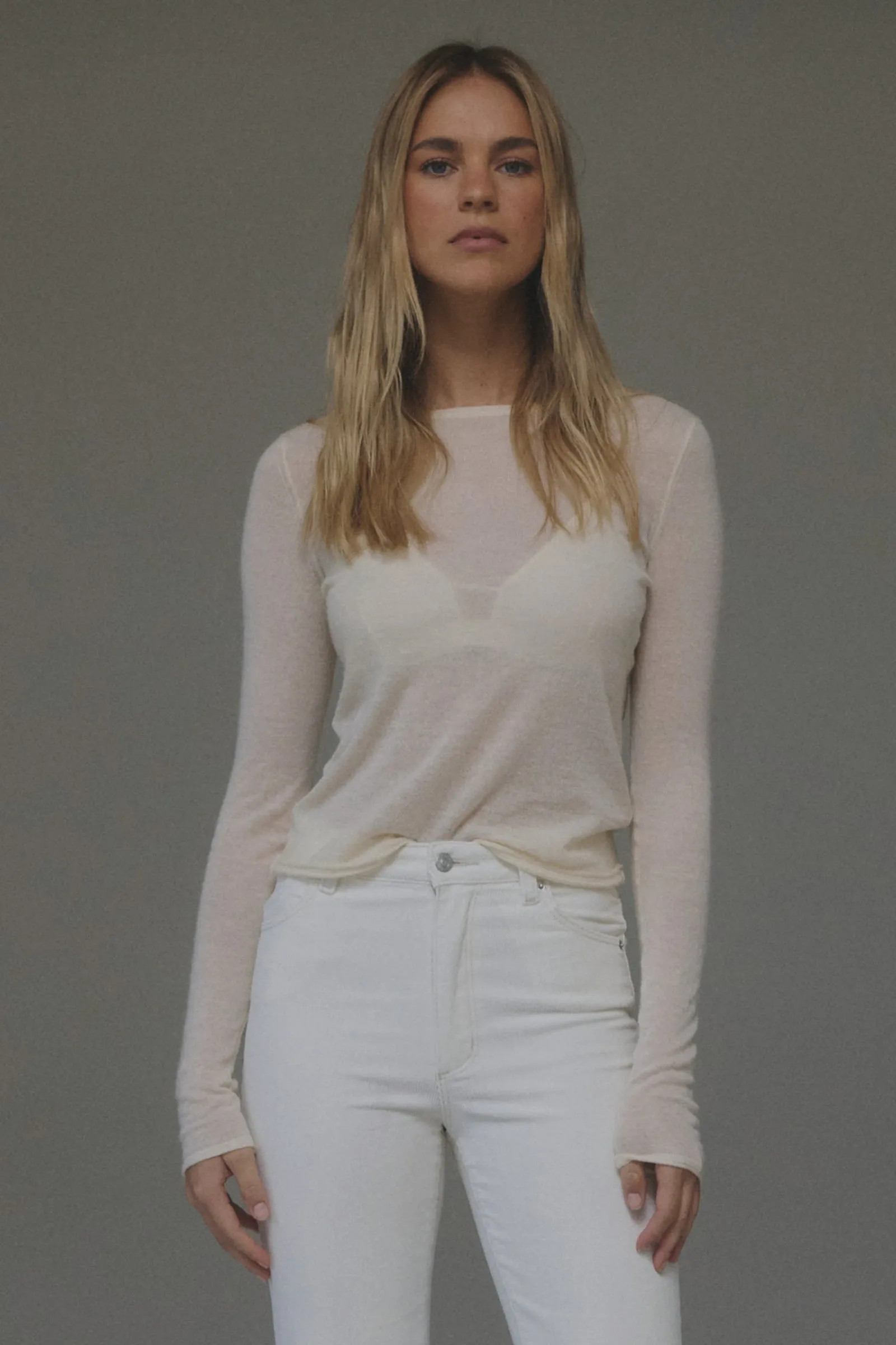 Amelie Knit Long Sleeve Top | Rolla's Jeans APAC