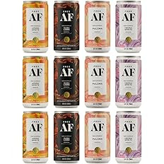 Free AF Variety Pack | Non Alcoholic Sparkling Cocktail | Gluten Free, Low Calorie | 12 Pack | 8.... | Amazon (US)