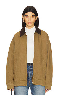 LIONESS Workwear Jacket in Chestnut from Revolve.com | Revolve Clothing (Global)