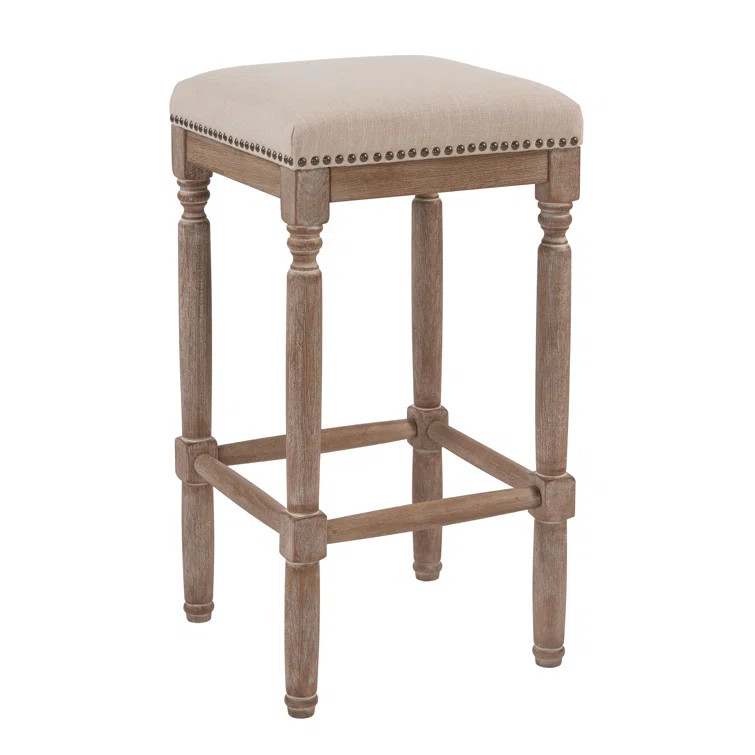 Liya Upholstered Counter Stool | Wayfair North America