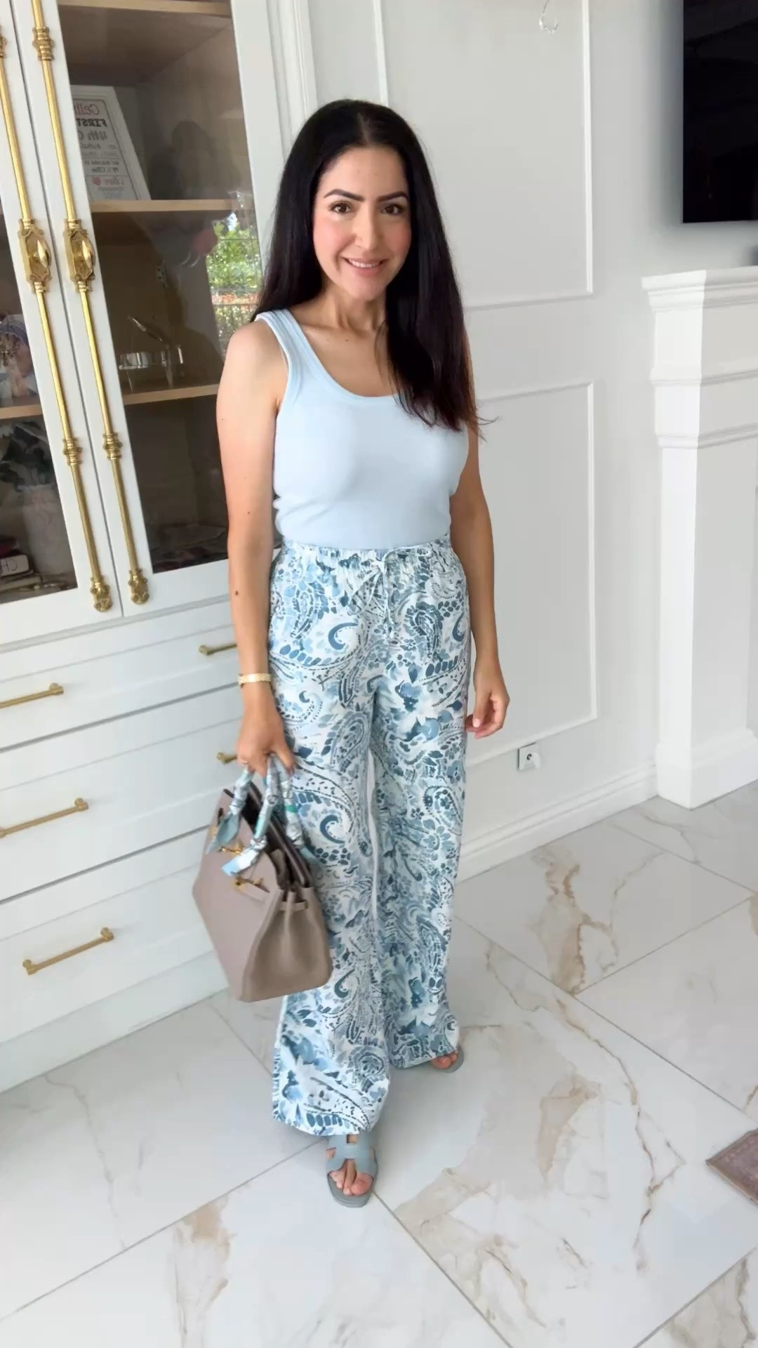 Soft blues, effortless vibes, and a little paisley moment 💙✨ Summer outfits are officially my favorite season.

#LTKTravel #LTKOver40 #LTKmomlife