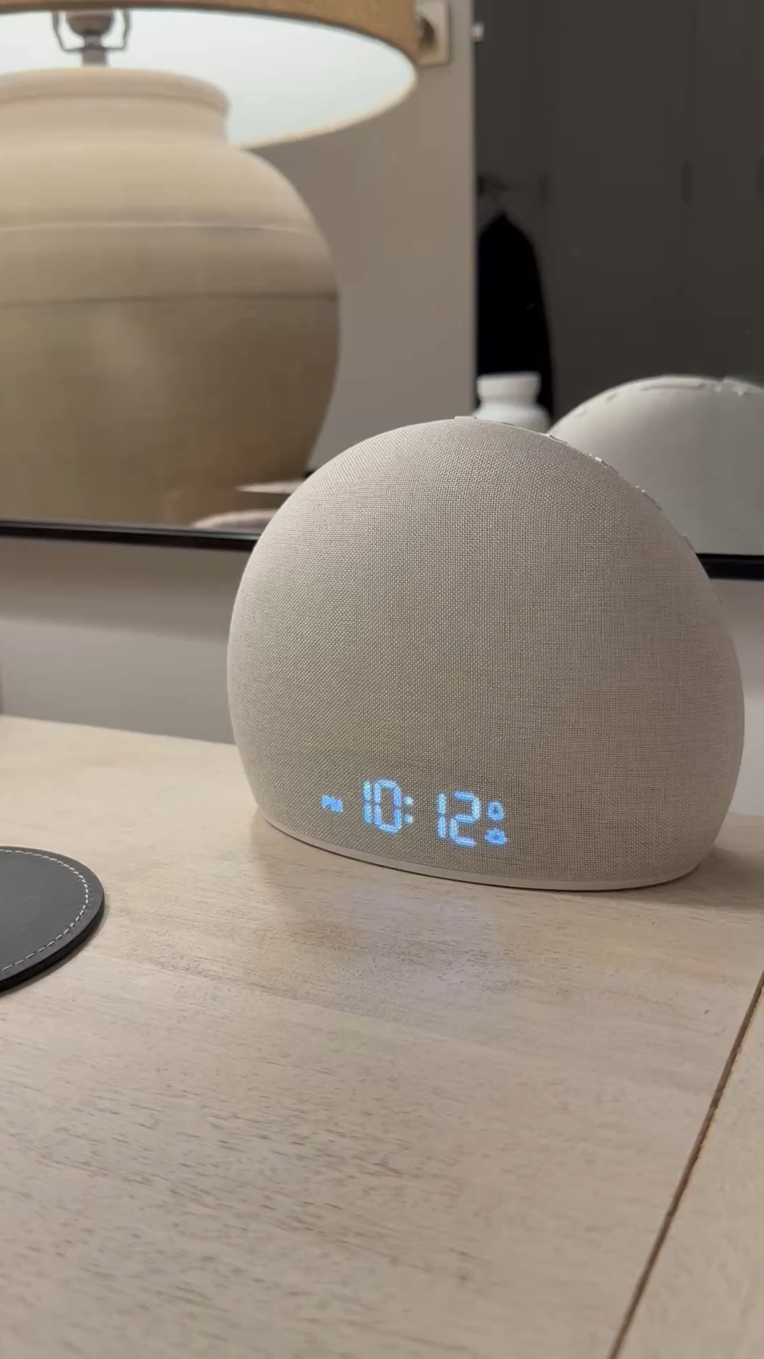 Identical to the Hatch alarm clock but no app required! And my nightstand lamps come in 3 options now. (Mine is the large)

#bedroom #room #alarmclock #hatchalarm #hatch

#LTKHome #LTKFamily #LTKWatchNow