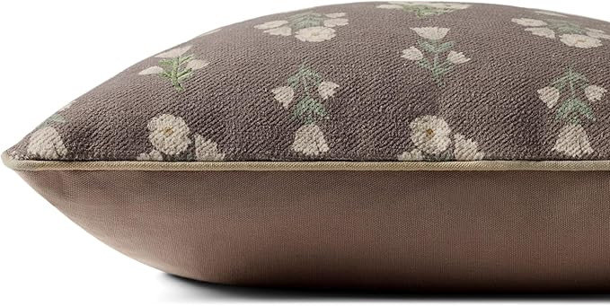 Loloi Chris Loves Julia Posie Collection PCJ0039 Mauve/Multi 20'' x 20'' Cover Only Pillow | Amazon (US)