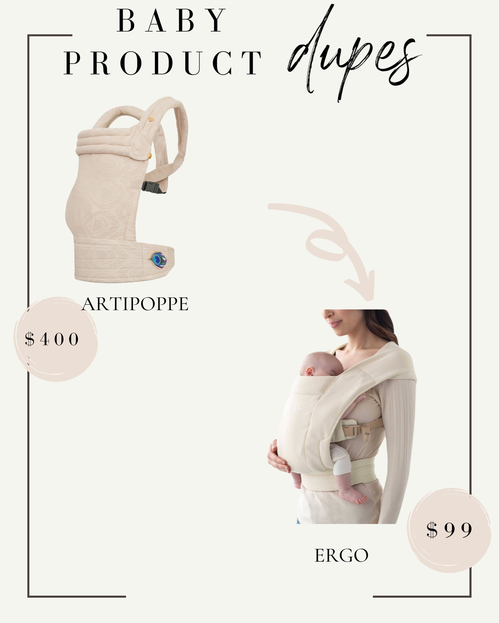 #babycarrier dupe!

#LTKbump #LTKbaby #LTKkids