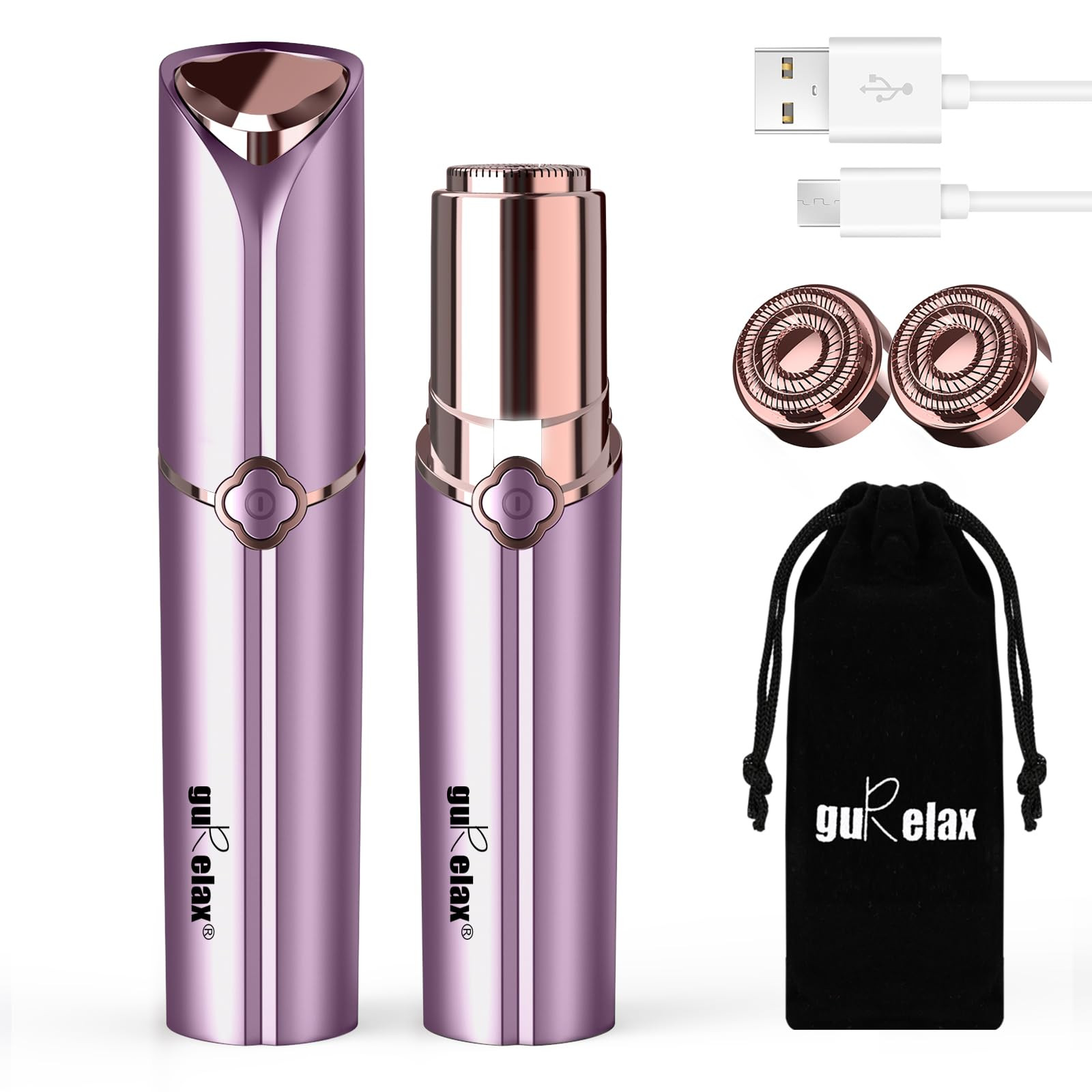 Facial Hair Removal for Women – Painless Facial Hair Remover & Hair Removal Device for Lips, Ch... | Amazon (US)