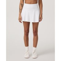 Vuori Baseline Gingham Skirt | White | Medium | Vuori Clothing (US & Canada)