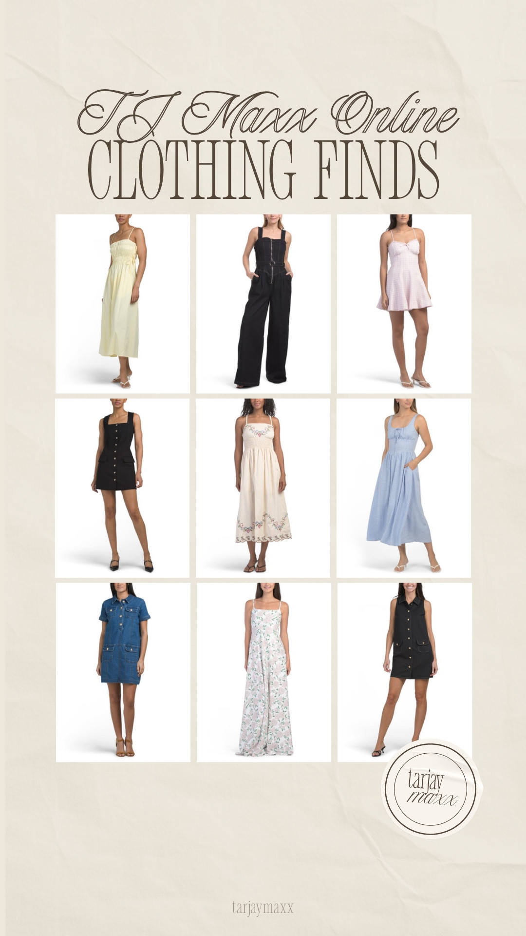 If you’re still looking for something cute to wear for Easter, TJ Maxx has the prettiest options right now 🐣 From soft pastel midis and floral maxi dresses to easy denim shirt dresses and chic little black minis, there’s something for every vibe — brunch with family, church, or a dressier dinner after. I’m loving the butter yellow and baby blue tones for spring, and that flowy printed maxi is such a flattering option that you can rewear all season long. These are the kind of dresses that look way more expensive than they are!
spring outfits, date night outfits, easter basket stuffers, vacation outfits beach, resort wear 2026, plus size fashion, business casual workwear, work outfits, tjmaxx dresses, marshalls online finds, easter outfit inspo, spring dress ideas, brunch outfit idea, affordable spring fashion 

 #LTKdayinmylife #LTKgrwm #LTKootd