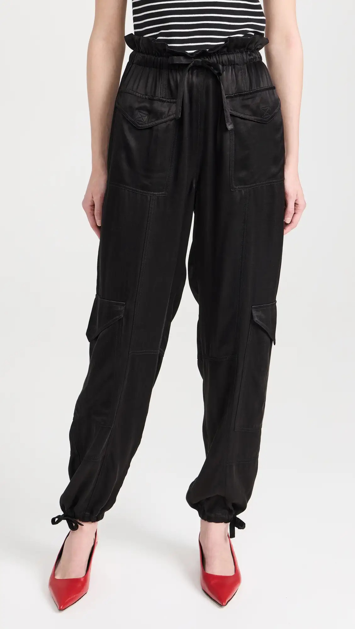 GANNI Washed Satin Pants | Shopbop | Shopbop