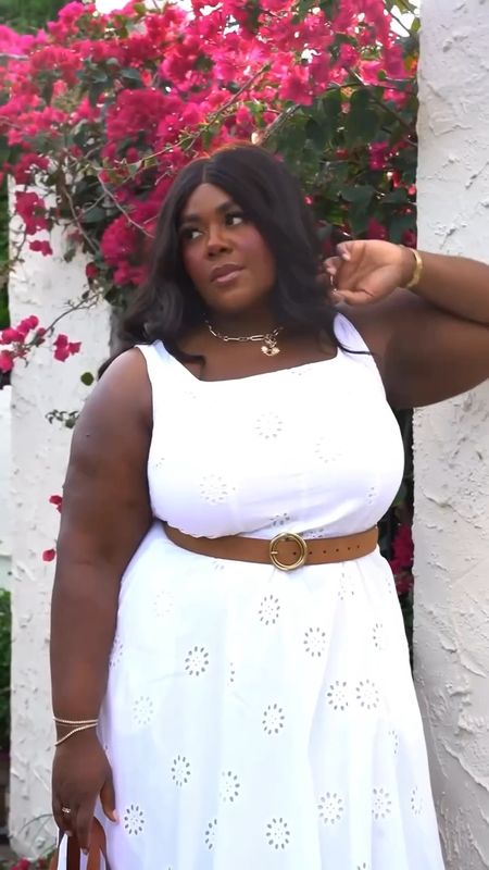 The perfect white eyelet dress does exist and it’s only $36! This cutie from Walmart is sure to sell out quickly so grab it while it’s in stock. I wish it came in more sizes. I’m wearing the largest size XXL/20.

This would be great for the season, brunch, church, graduation and all the things. 

No zipper and it’s a dress you put on from over head. Slight smocking to the back bodice.

#whitedresses #graddresses #plussizefashion

#LTKsalealert #LTKfindsunder50 #LTKplussize