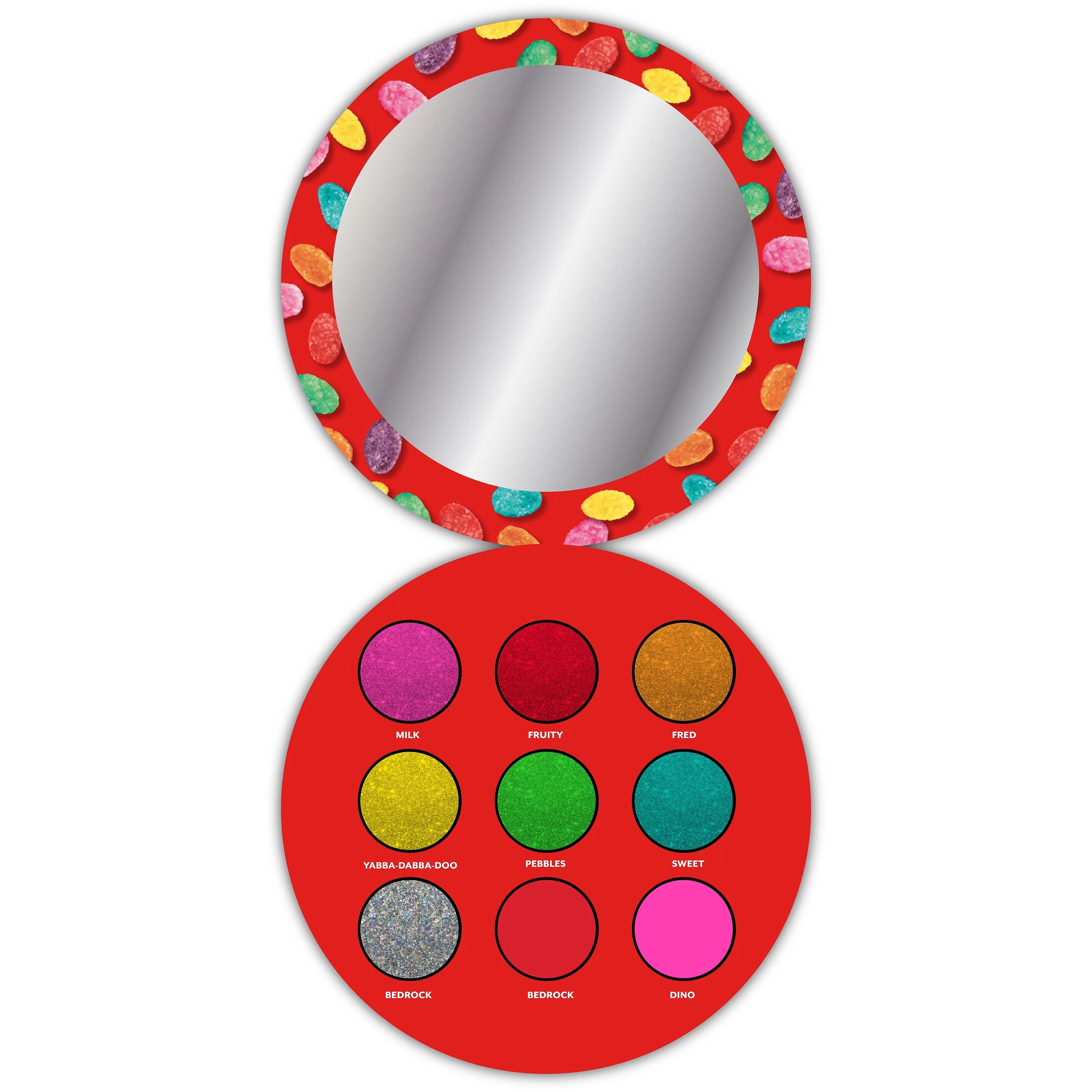 Fruity Pebbles Eyeshadow Pallette With Mirror, 9 colors, 6g | Walmart (US)