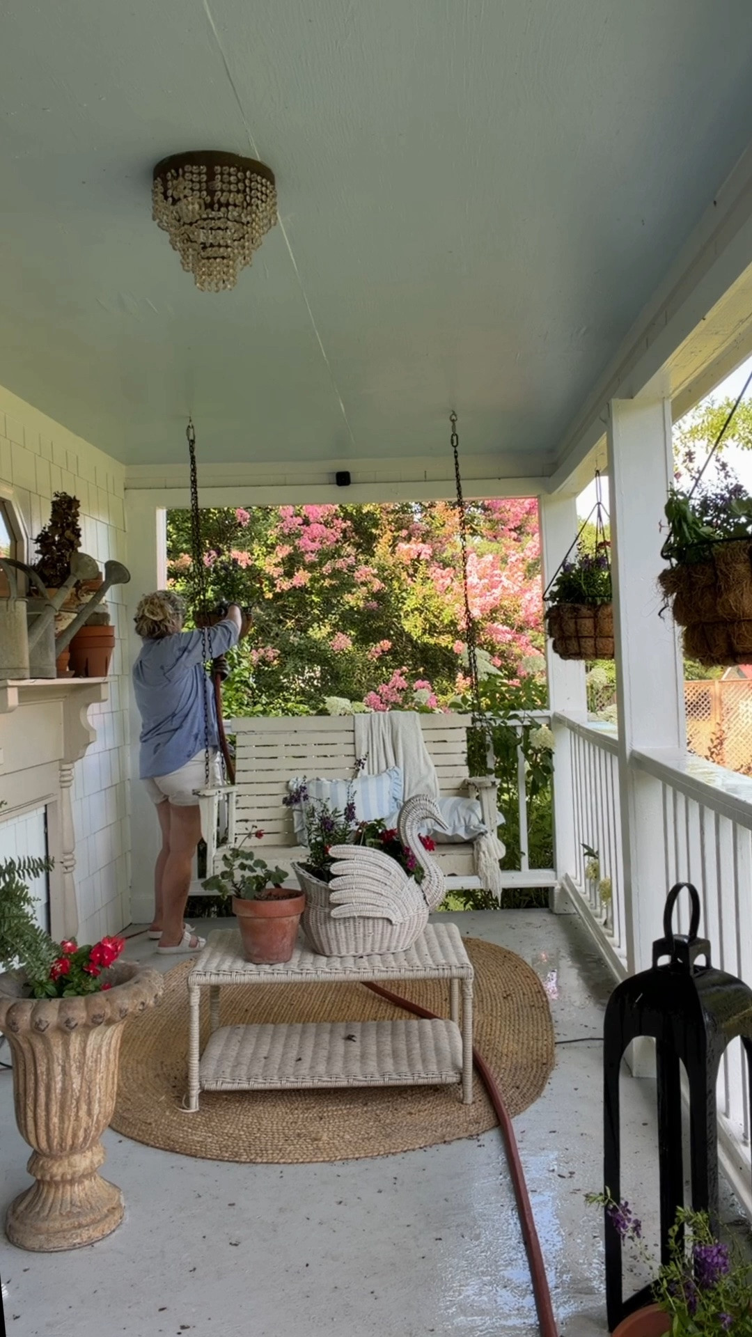 Summer porch 🌻🌿

#LTKdayinmylife #LTKSeasonal #LTKHome