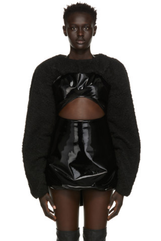 SSENSE Exclusive Black Fleece Bolero | SSENSE