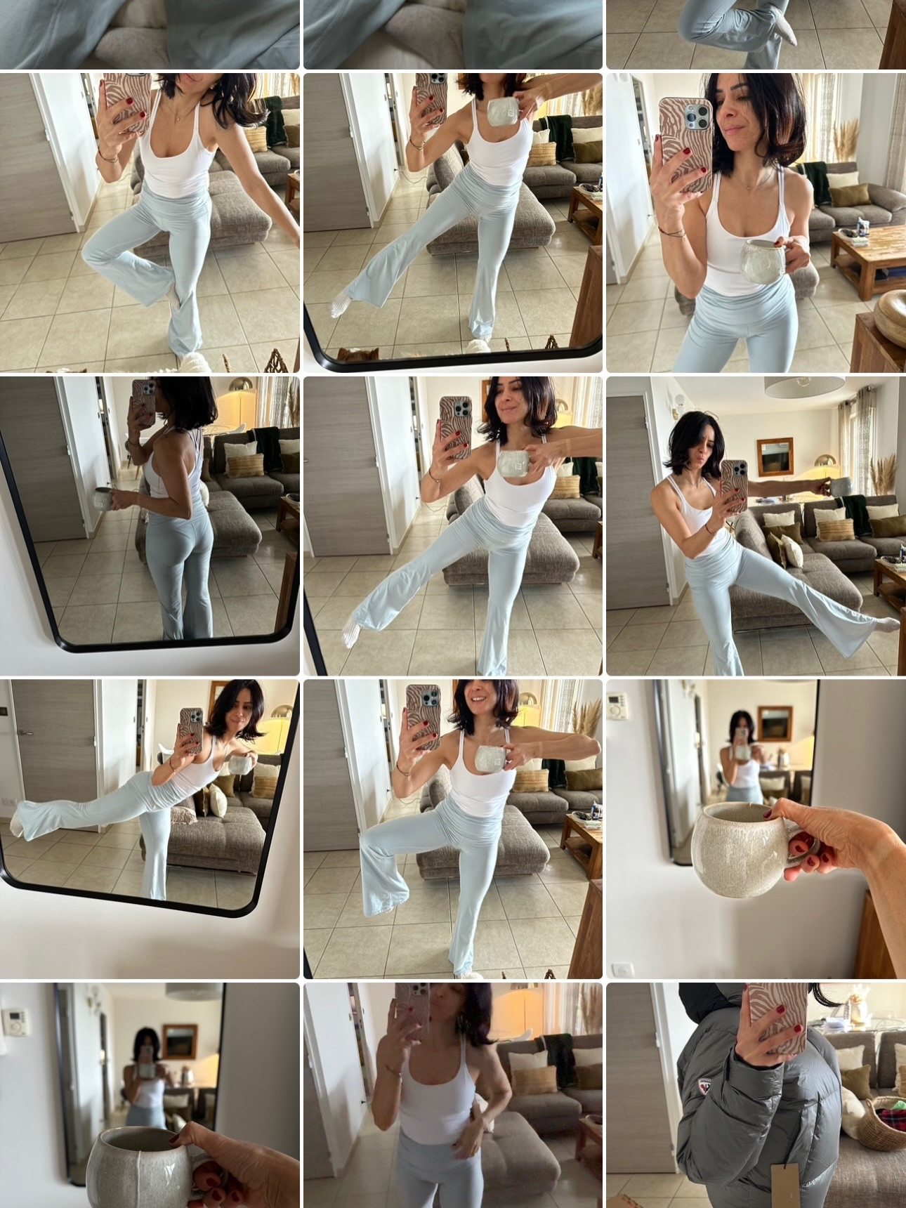 Pilates ou crosstraining ? 🩰💪🏽 quel look @fableticseu tu préfères ? 
Tous les liens sur mon shop @shop.ltk 
#teamfabletics#fableticseu 
Workout, sport, fit, fitgirl, over 40