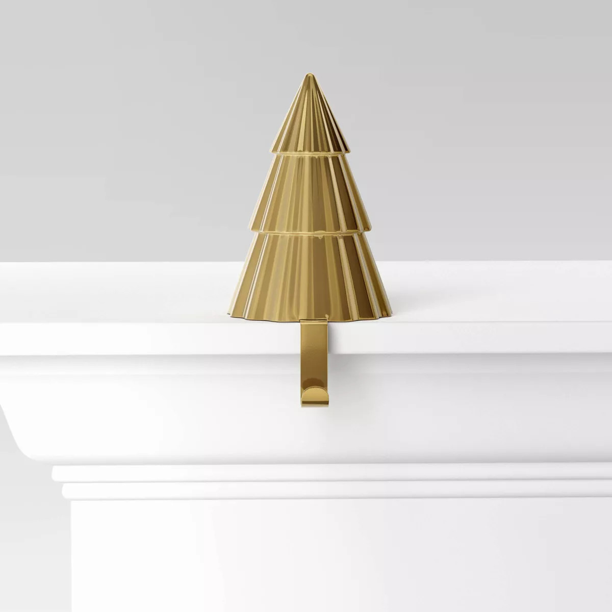 Metal Tree Christmas Stocking Holder Gold - Wondershop™ | Target