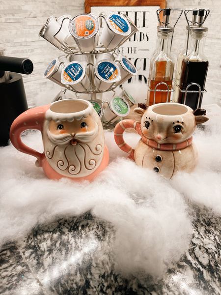 Fell in love with this cute Santa 🎅🏼 and snowman ☃️ coffee mugs!

#LTKhome #LTKHoliday #LTKunder50