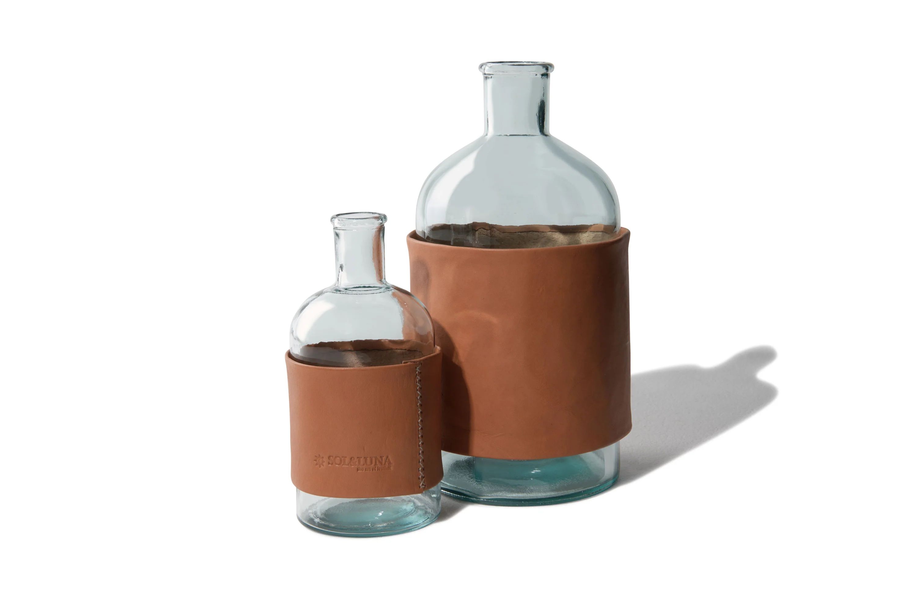 Leather Water Carafe | Industry West