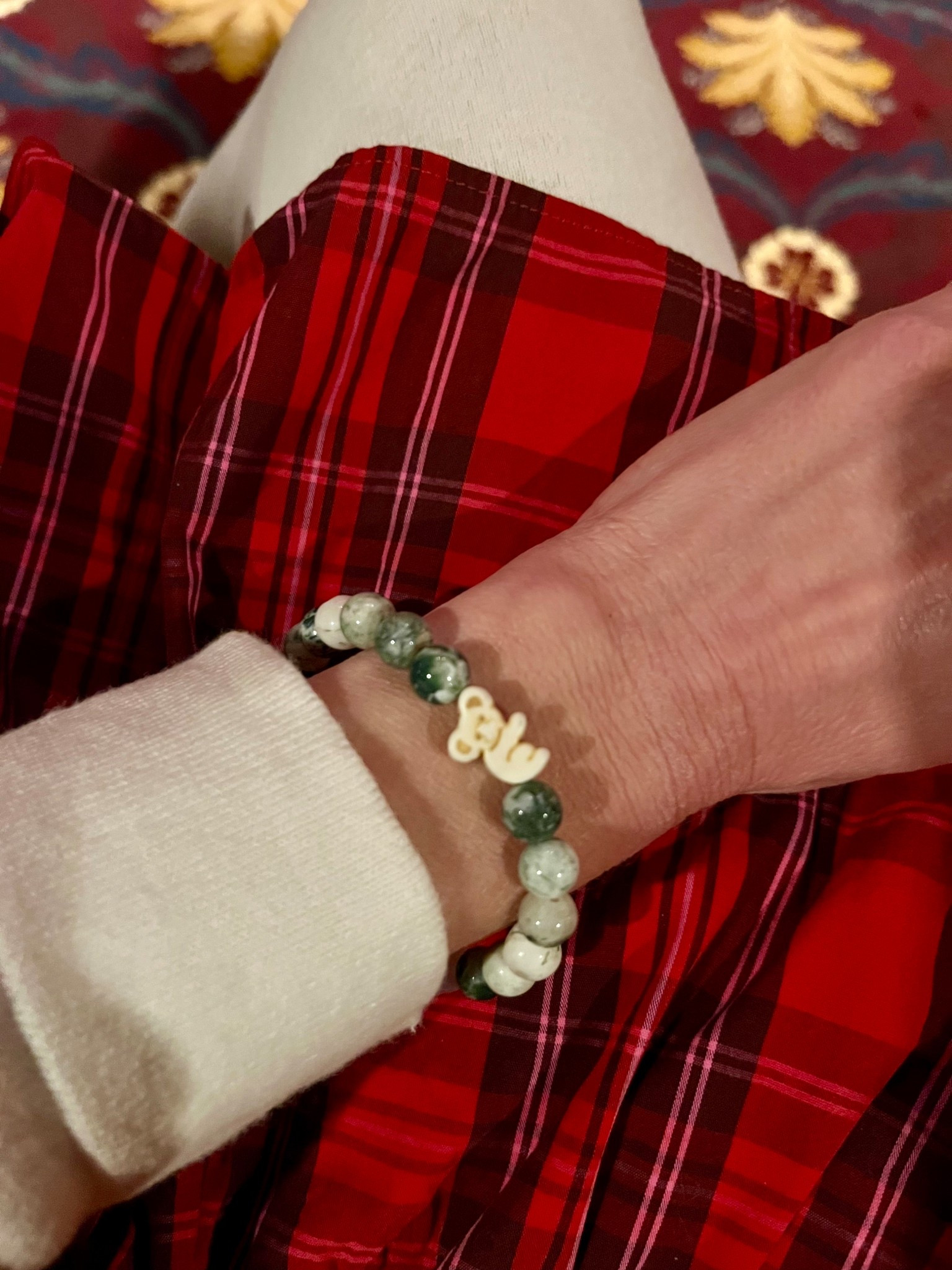 My Fahlo Lounge Bracelet in Eucalyptus Green pairs festively with red plaid for the Christmas season! The koala charm is adorable, and the bracelet comes with a code to track a real koala 🐨. A perfect last-minute Christmas gift idea for the animal lover in your life, and under $20! 



#LTKFindsUnder50 #LTKHoliday #LTKGiftGuide