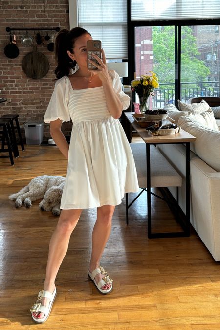 Memorial Day outfit idea from Amazon. If in between sizes, size down. Similar style to the Abercrombie Emerson dress  

#LTKParties #LTKFindsUnder50