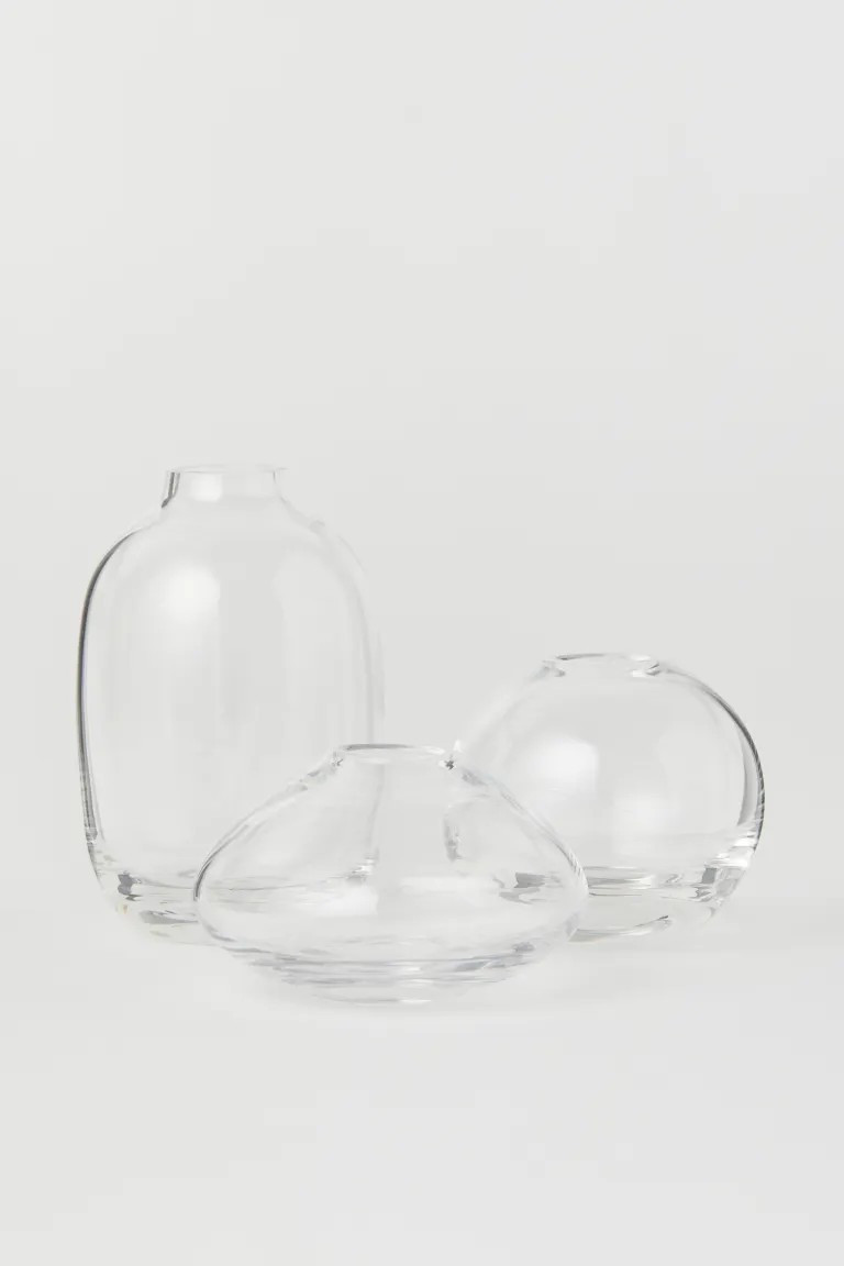 Clear Glass Mini Vase | H&M (US + CA)