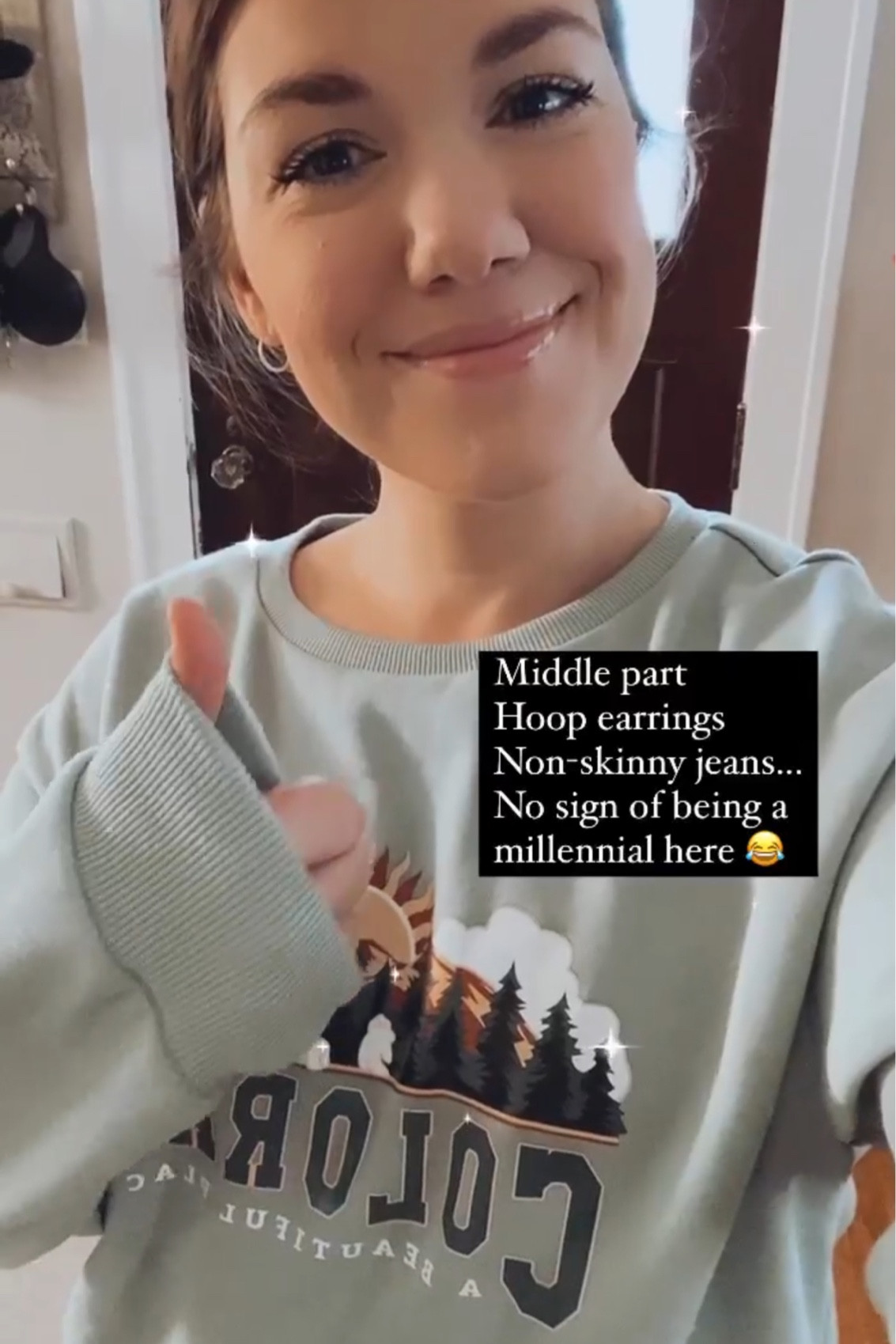 This crewneck is an oldie but goodie! SHEIN for the win! I got so many compliments on this, they have so many other great options! 🏔️🫶🏻 I love how crew necks can be dressed up with some jewelry/accessories but also completely couch potato-styled! 🙃

#shein #sheinstyle #sheinsweater #graphictee #midsize #curvy #mom #momstyle #momfashion #spring #springsweater #sweater 

#LTKmidsize #LTKfindsunder50 #LTKstyletip
