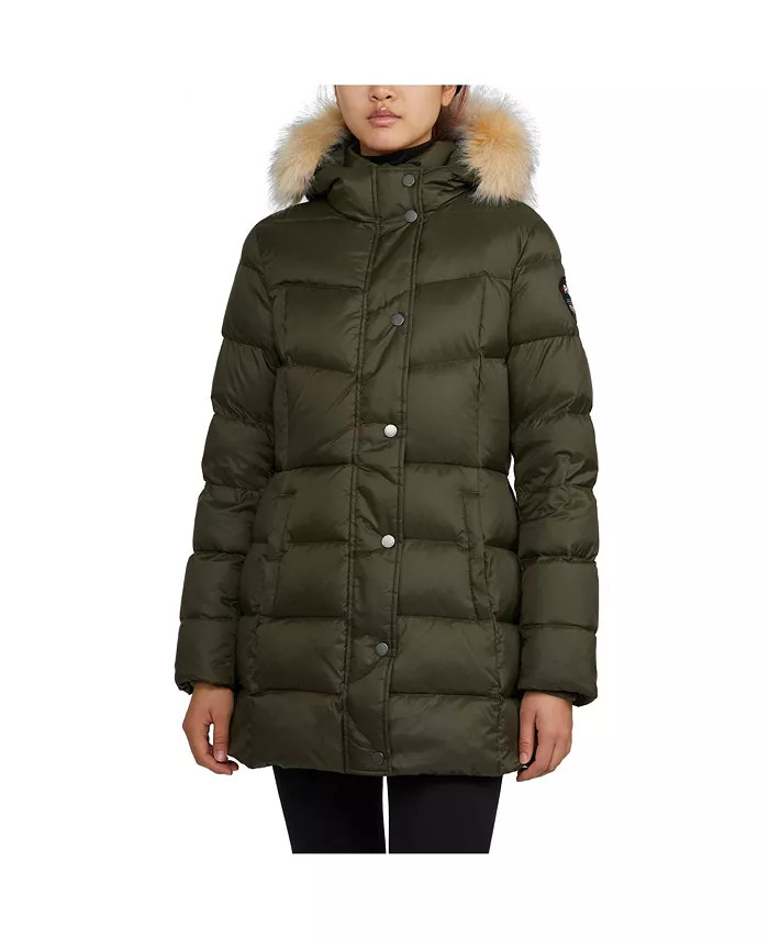 Pajar Women's Roxy Quilted Puffer with Detachable Faux Fur Trim - Macy's | Macy's