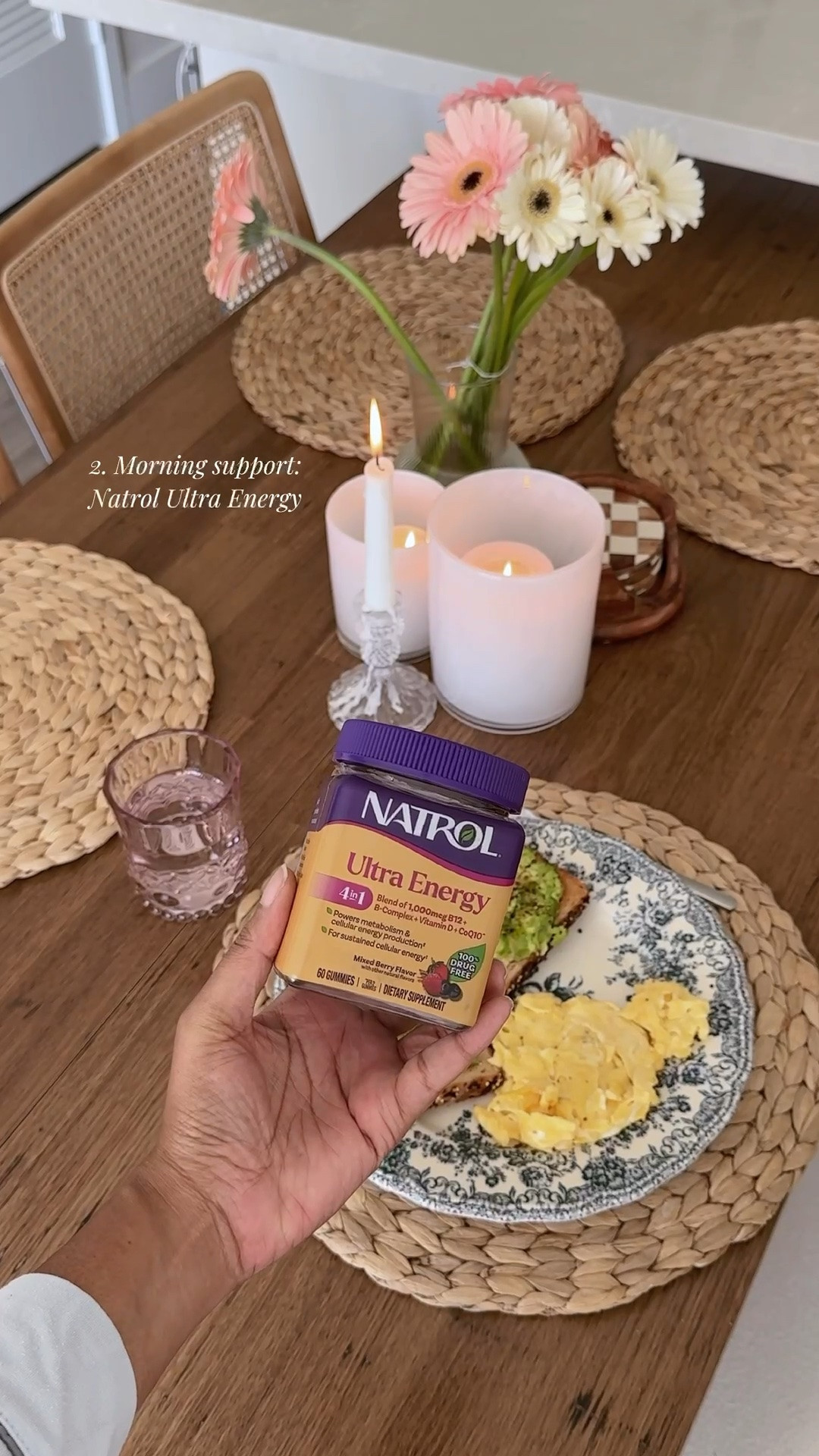#ad Day in my life lately = finding my balance again 🤍

Mornings have been all about getting my energy back on track with Natrol® Ultra Energy — I love that it’s a 4-in-1 blend with B12, B-Complex, Vitamin D + CoQ10 to help support my energy throughout the day† ✨

At night, I’ve been winding down with Natrol® Ultra Sleep — It has improved my sleep quality with support for all four stages of the sleep cycle+ 🌙

It feels good to have something that supports me from morning to night.

Natrol® Ultra Sleep is available in @Target stores and Ultra Energy is available online and in select Target stores. // @natrolofficial #Targetpartner #natrol #ultrasleep #ultraenergy

†These statements have not been evaluated by the Food and Drug Administration. This product is not intended to diagnose, treat, cure or prevent any disease.

#LTKdayinmylife