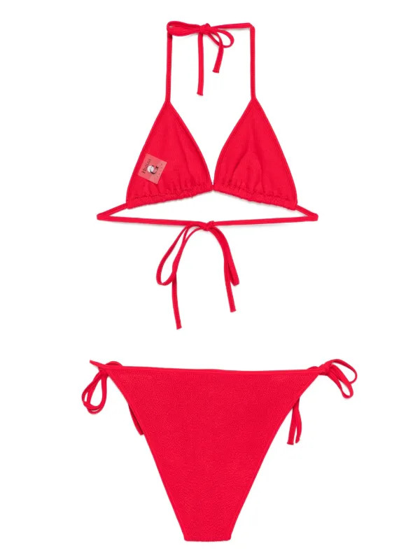 Hunza G Gina Bikini | Red | FARFETCH | Farfetch Global