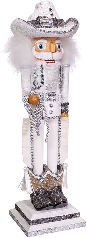 Kurt S. Adler 19-Inch Hollywood Rhinestone Cowboy Nutcracker | Amazon (US)