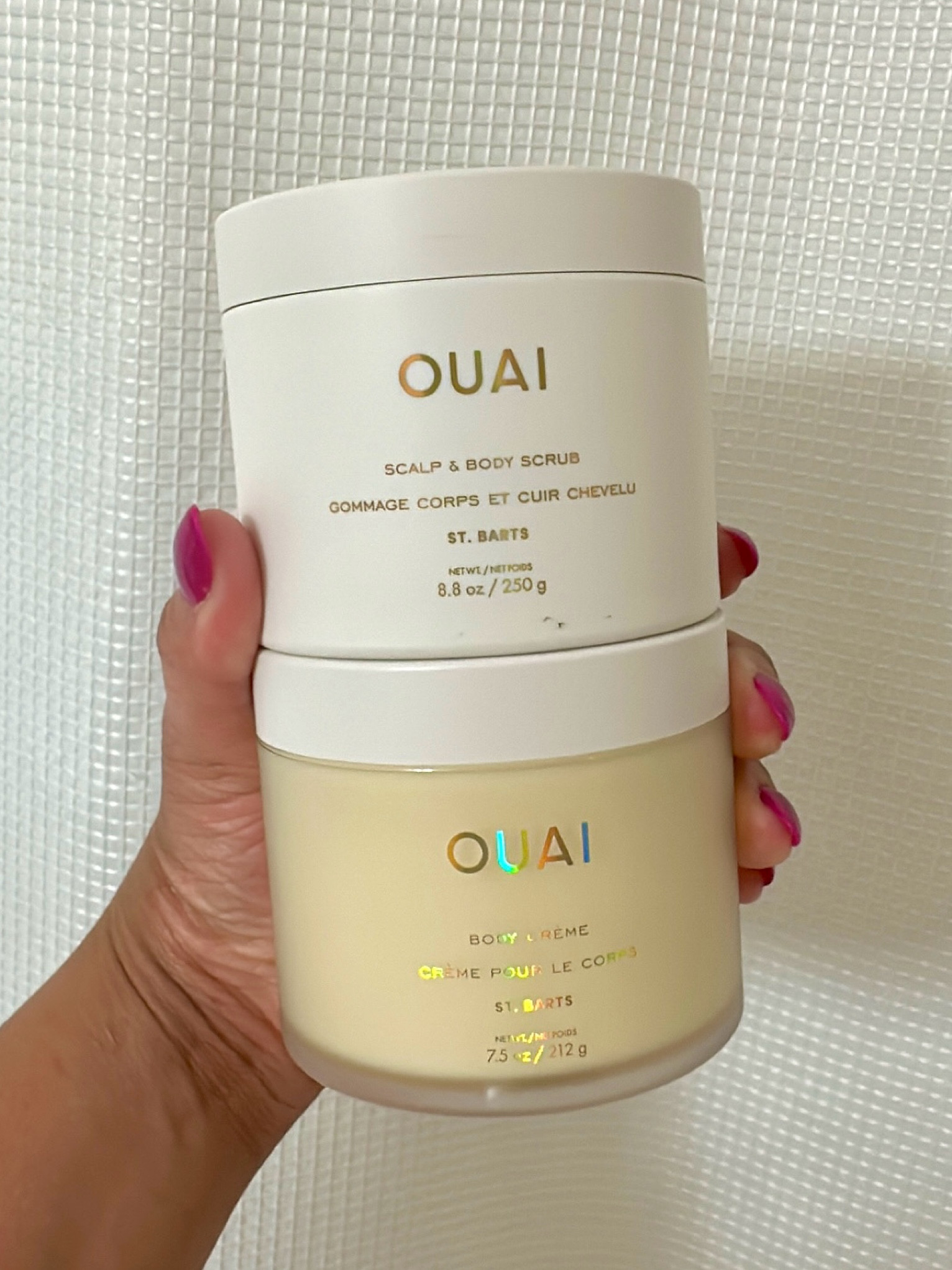 One thing about me, I love a good body care routine and since I started using The OUAI Scalp & Body Scrub and Body Crème, my skin is always left feeling silky smooth and smelling like a tropical dream. The St.Barts scent is far from overrated, I’m obsessed! #OUAI #LuxurySkincare #Bodycare #SelfcareRoutine

#LTKGiftGuide #LTKBeauty