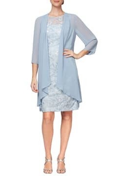 sale mother of the bride dress and jacket