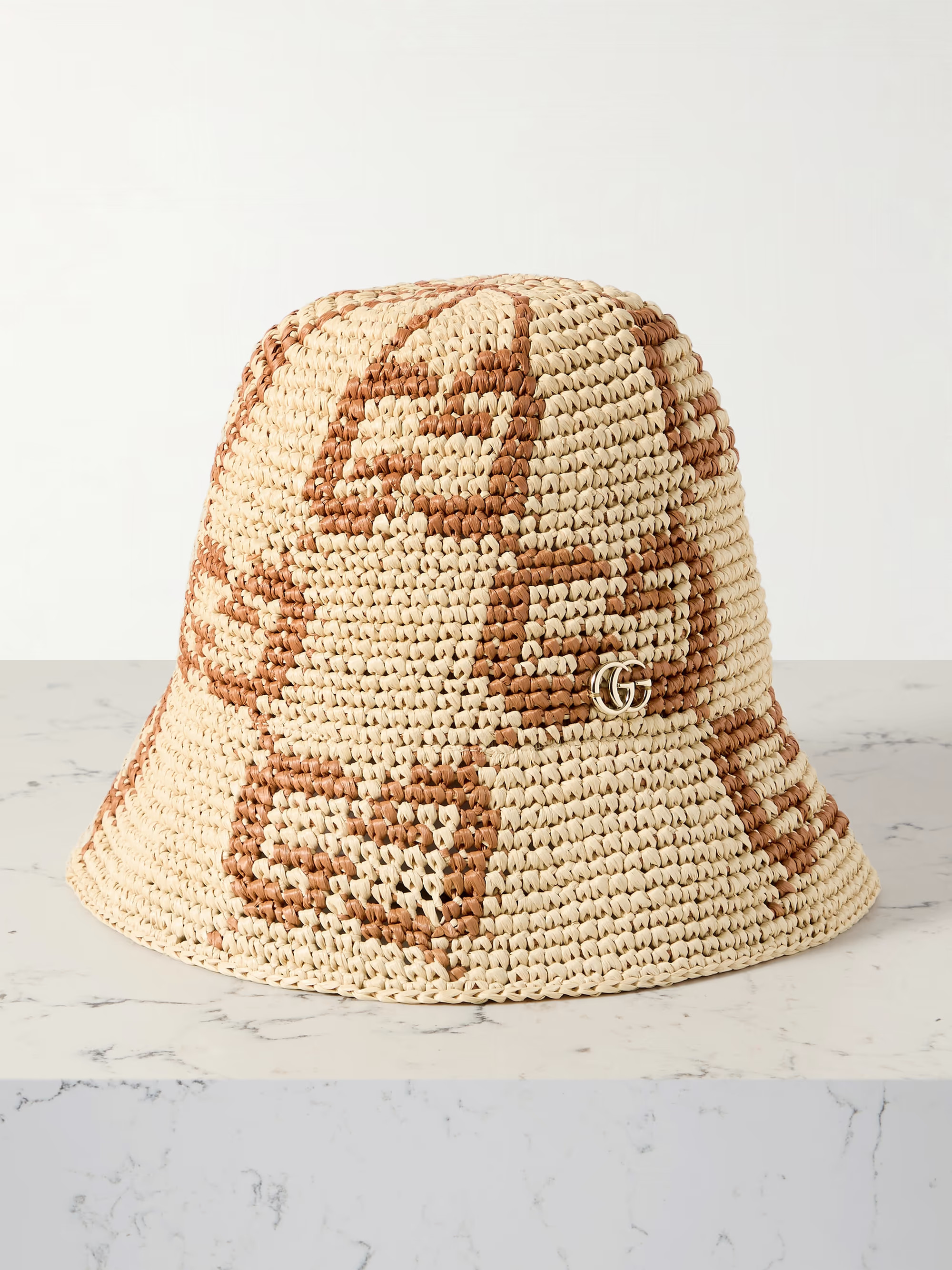 Embellished straw bucket hat | NET-A-PORTER (US)