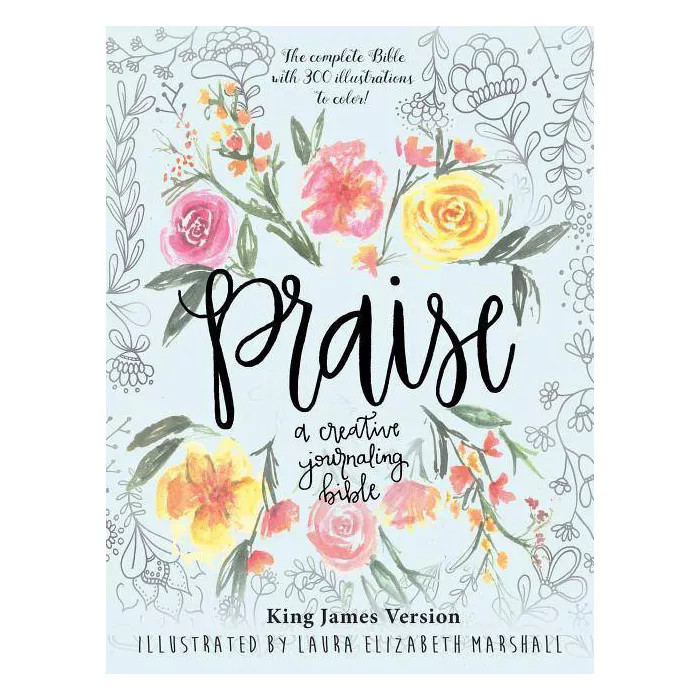 Praise: A Creative Journaling Bible - (Hardcover) | Target