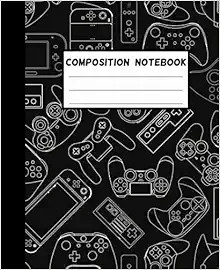 Video Game Composition Notebook: Kids, Teens, and Students, 7.5 x 9.25 Inches, Soft Matte Cover, ... | Amazon (US)