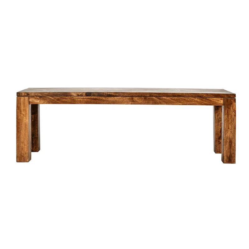 Bronner 54" Solid Wood Bench | Wayfair North America