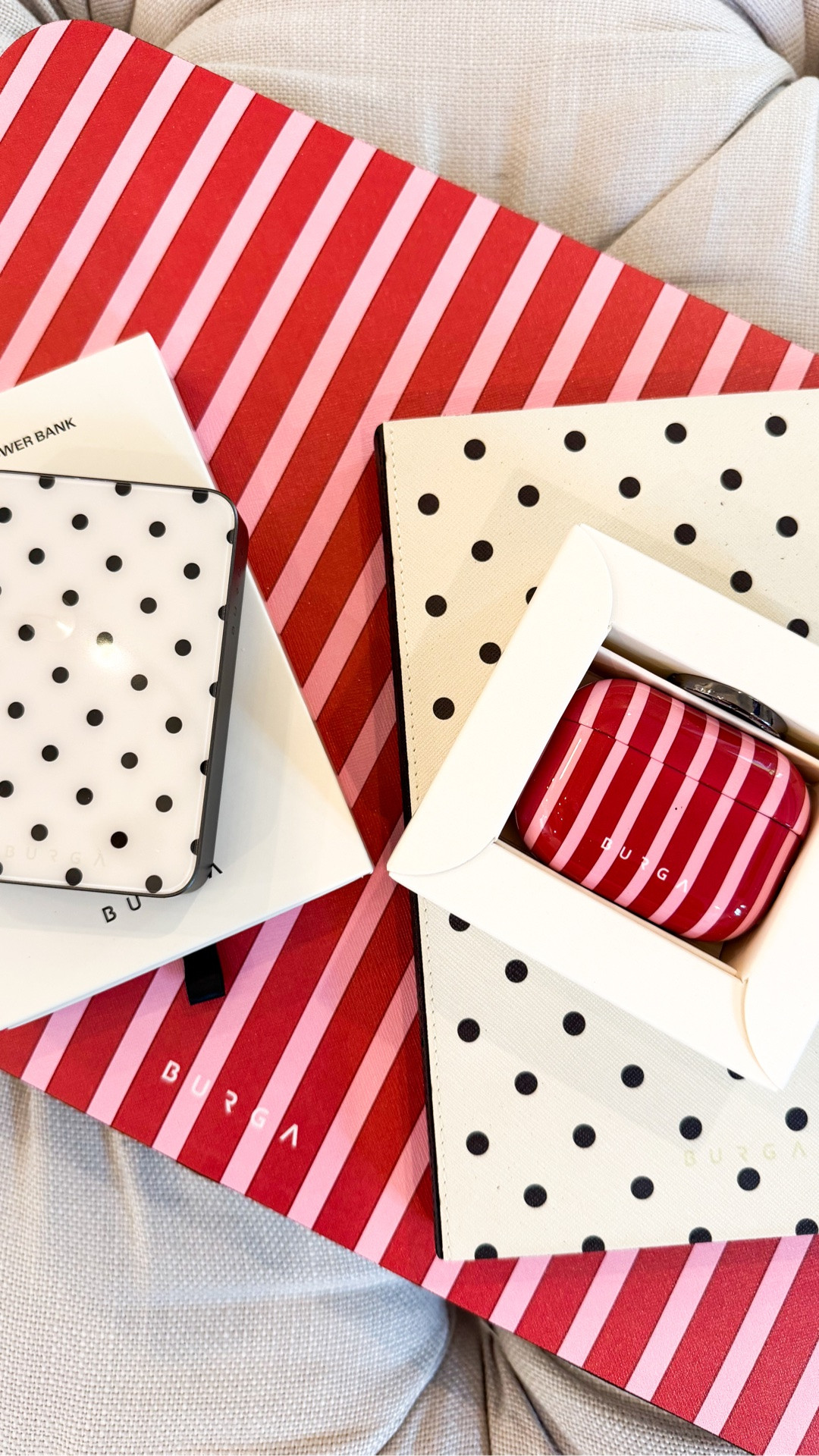 back to school tech essentials from @Burga = love the classic polka dots mixed with stripes!

#LTKSeasonal #LTKHome