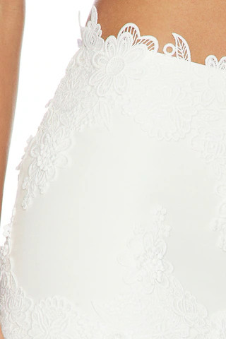 Amaris Skirt in Ivory | Revolve Clothing (Global)