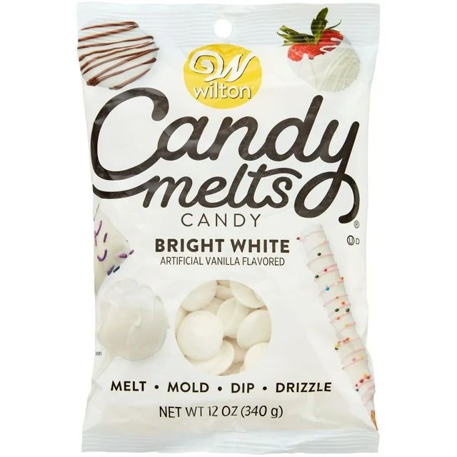 Wilton Vanilla Candy Melts, Mini White Chocolate Chips for Cake Pops, Cookies and Wafers, 12 oz. | Walmart (US)