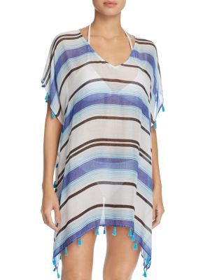 Surf Gypsy Stripe Tassel Tunic Swim Cover-Up | Bloomingdale's (US)