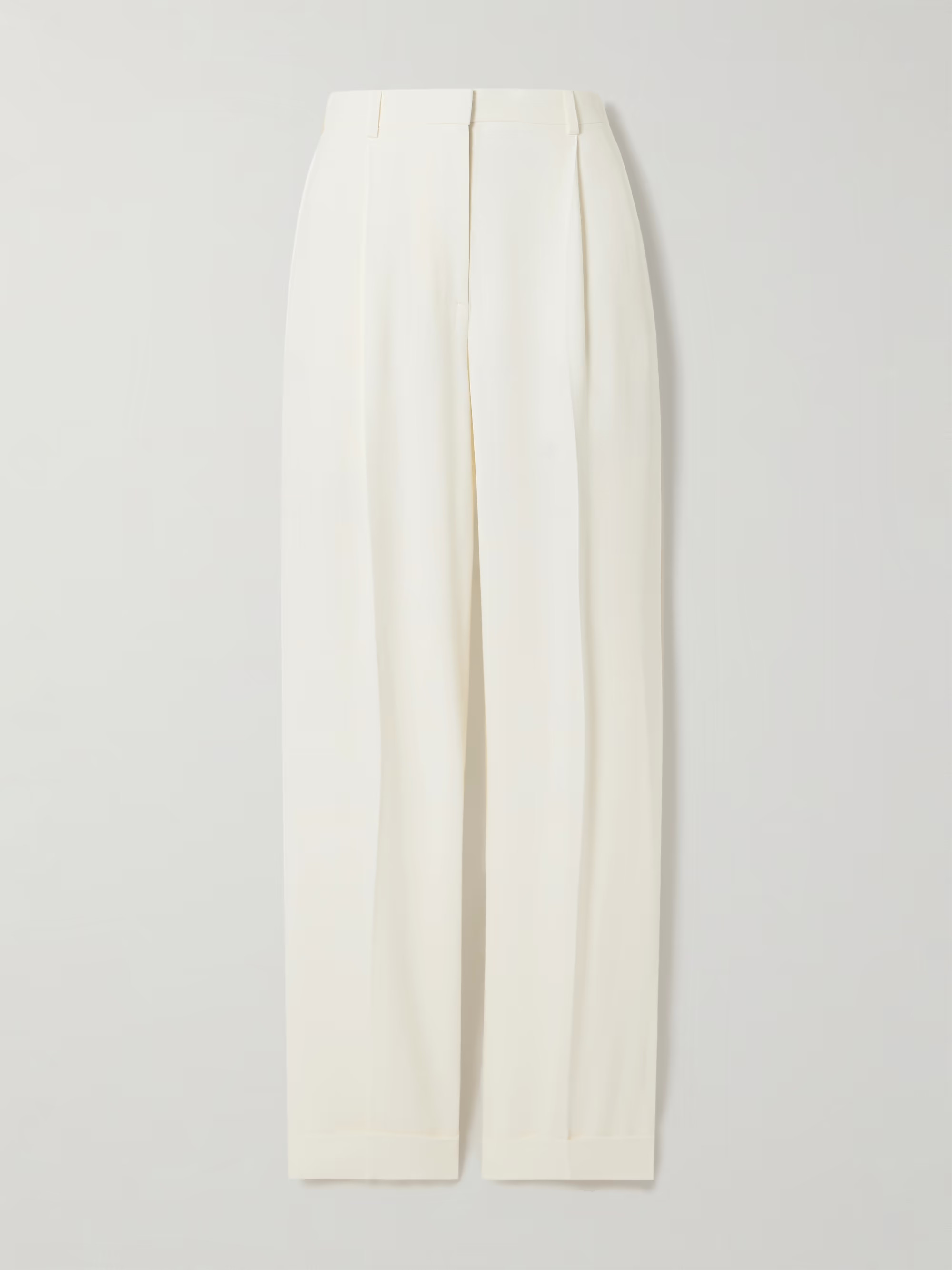 Tor pleated crepe wide-leg pants | NET-A-PORTER (US)