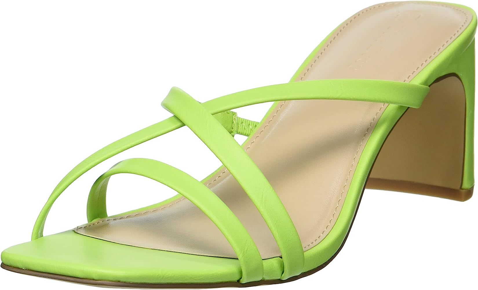 The Drop Women's Amelie Strappy Square Toe Heeled Sandal | Amazon (US)