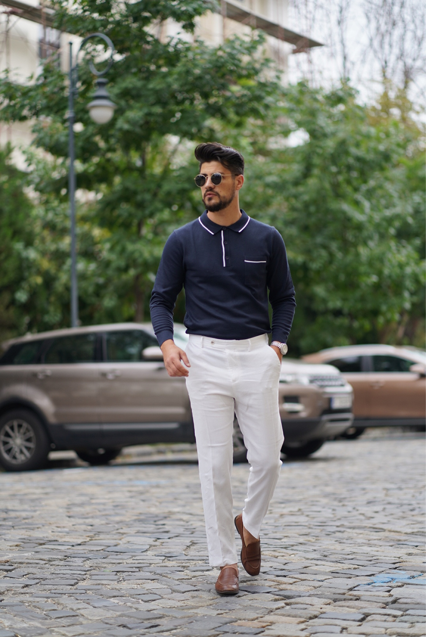 Elevating classic style with an old money aesthetic. 🕴️ Channeling timeless sophistication in this refined look: a polo sweater layered effortlessly with tailored trousers and loafers. Perfect for those casual yet polished days. 

This ensemble embodies understated luxury and heritage vibes, combining comfort with elegance.

#LTKMens #LTKFindsUnder50 #LTKFindsUnder100