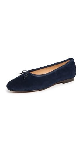 Madewell Women's The April Ballet Flats, Deep Indigo, Blue, 8.5 Medium US | Amazon (US)