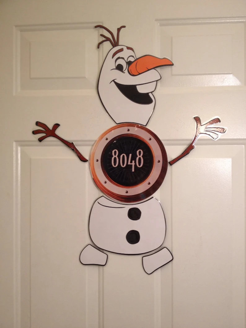 Olaf Snowman From Warm Hugs Version 2 Body Part Stateroom Door Magnets for Disney Cruise - Etsy S... | Etsy (US)