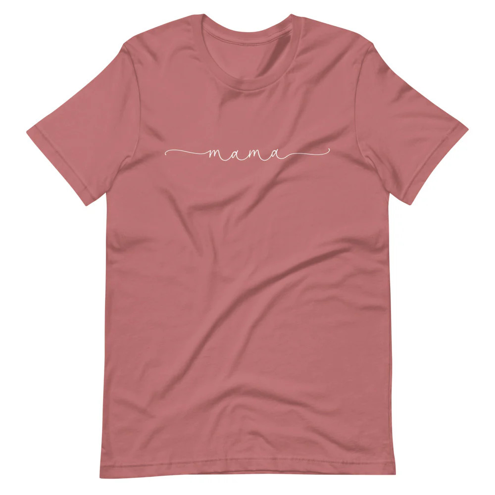 Mama Script - Short-Sleeve Tee | The Little Lemons Company