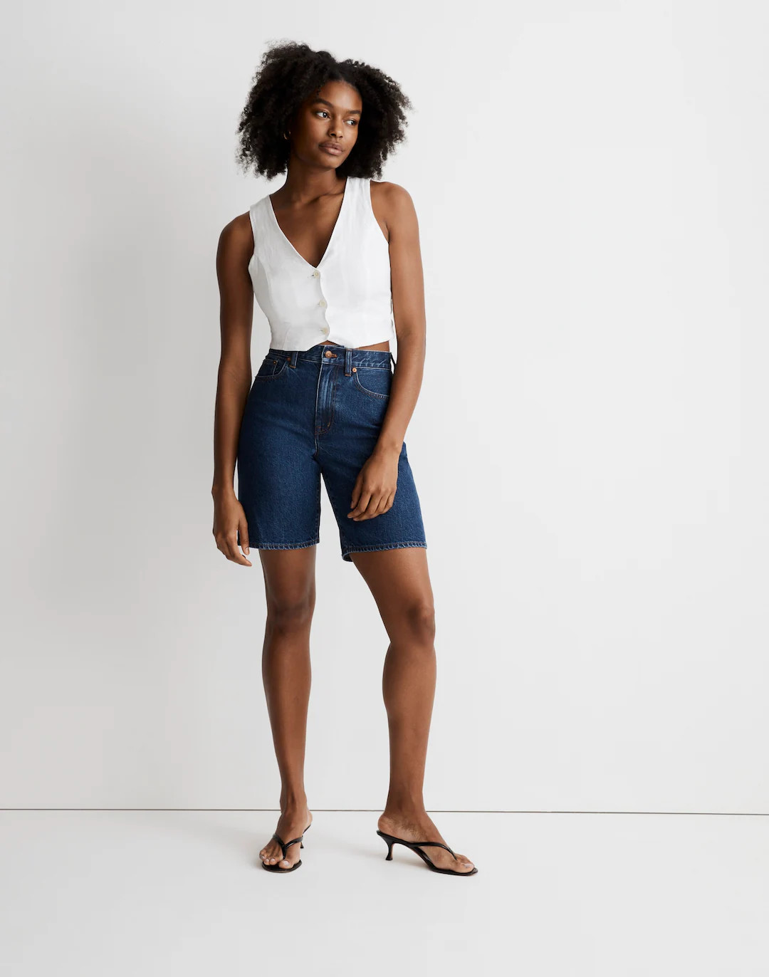 Bermuda Jean Shorts in Deardorff Wash | Madewell