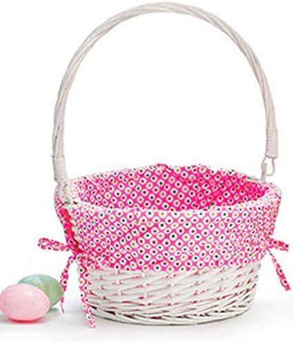 Dibsies Colorful Dots Easter Basket (Pink Unpersonalized) | Amazon (US)