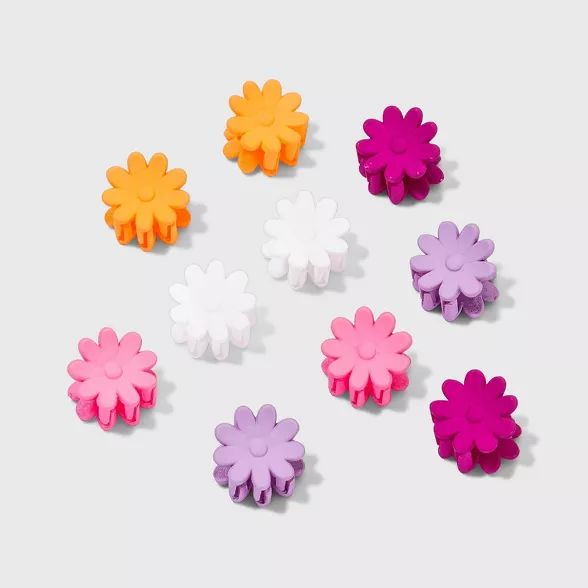 Flower Claw Clip Set 10pc - Wild Fable™ | Target